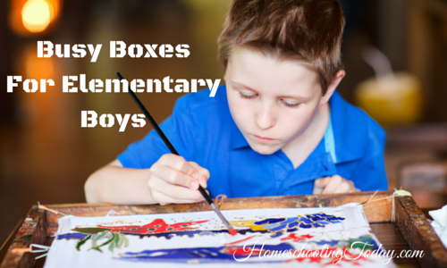 Busy Boxes For Elementary Age Boys