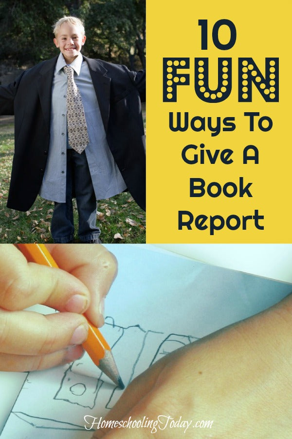 10 Fun Ways To Give A Book Report